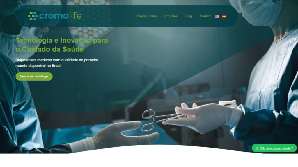 Capa Web Site Cromolife